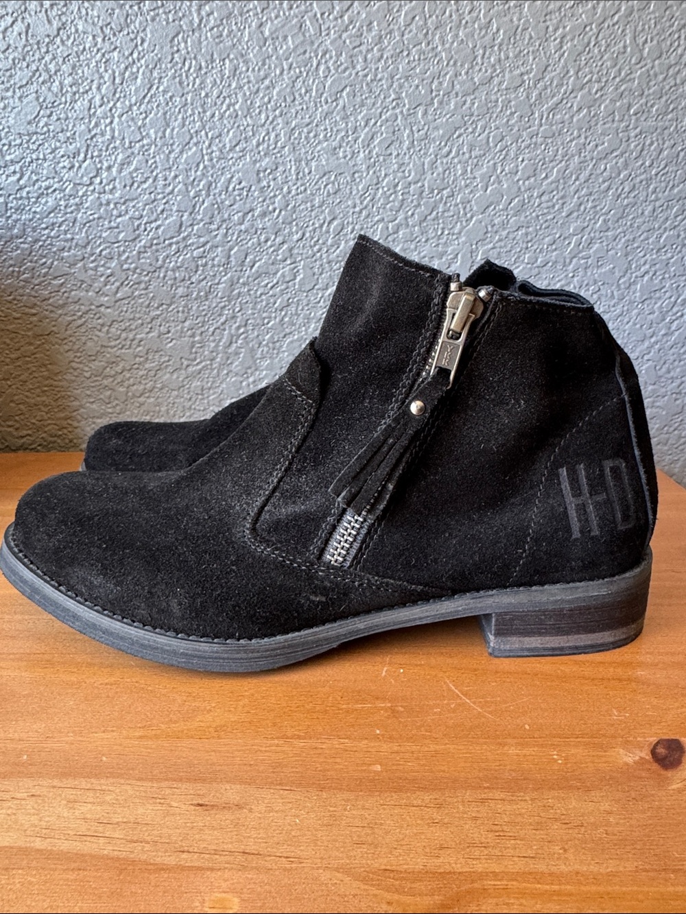 Harley-Davidson suede booties D88812 size 7.5